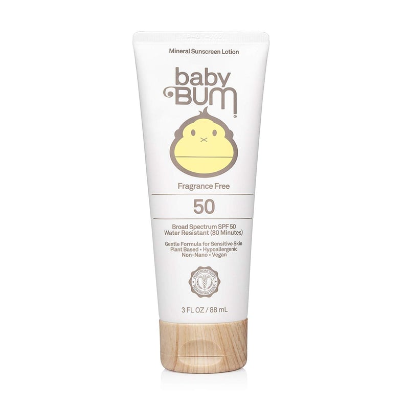 Baby Bum Mineral Sunscreen Lotion, Fragrance Free, SPF 50