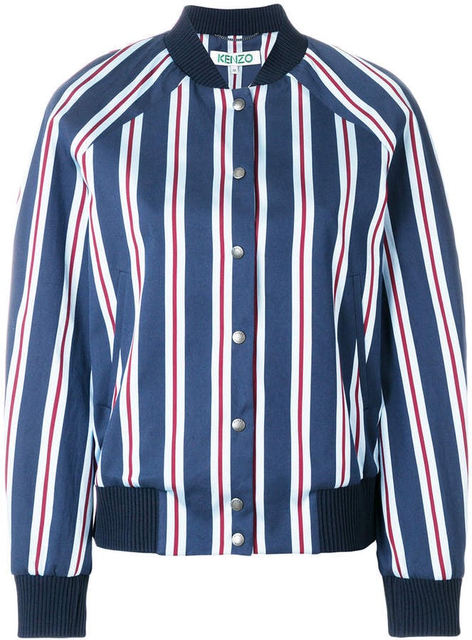 Kenzo Striped Bomber Jacket