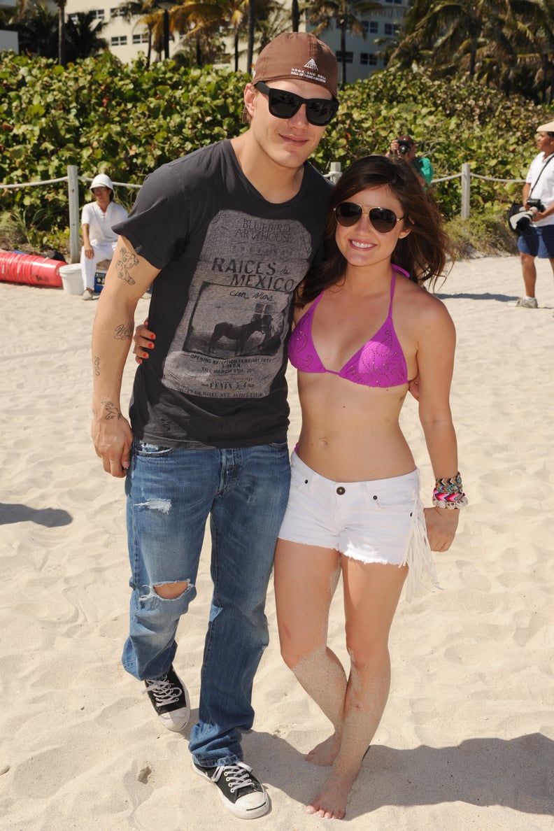 Lucy Hale and Chris Zylka