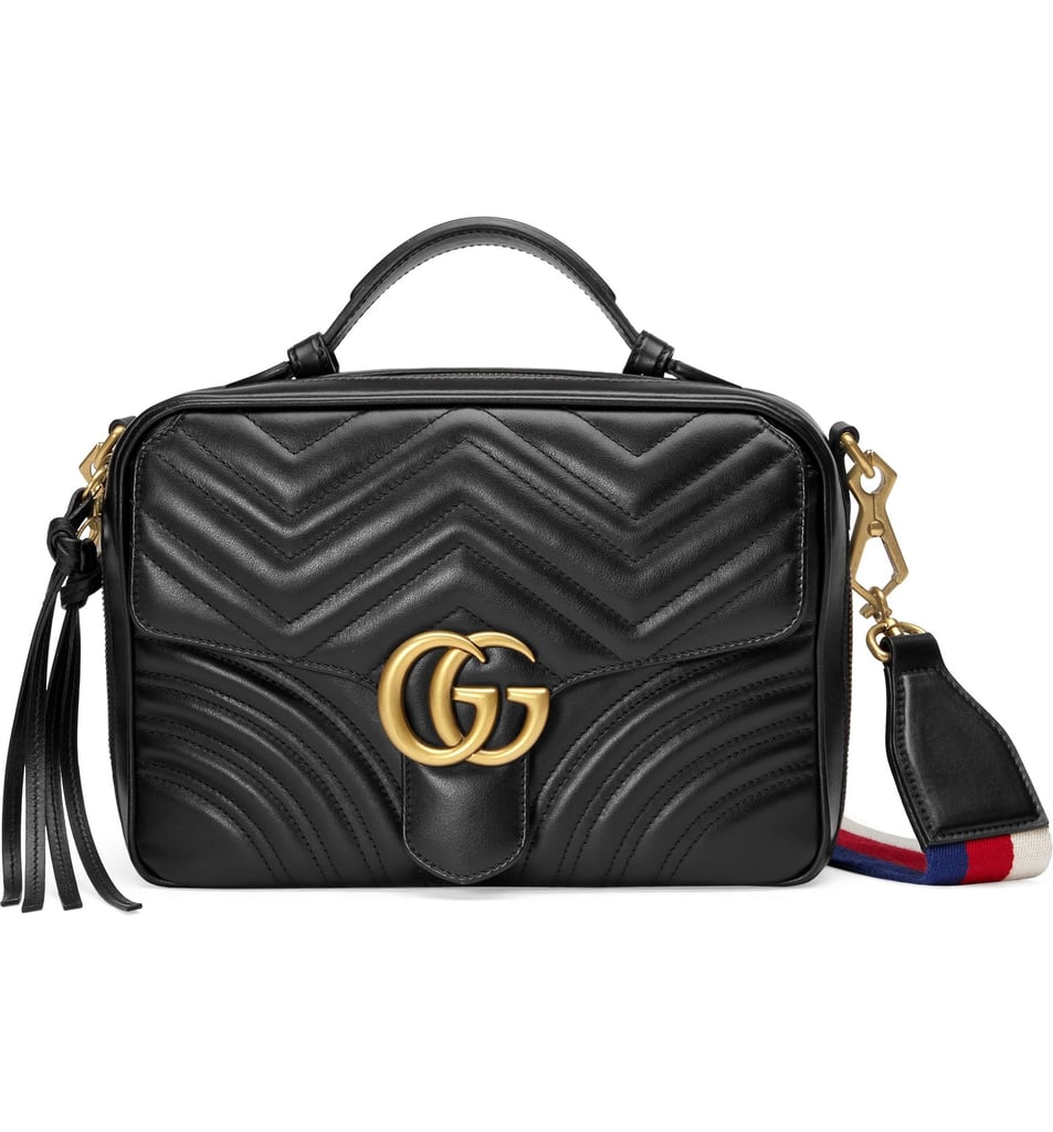 Gucci Small GG Marmont 2.0 Matelassé Leather Camera Bag