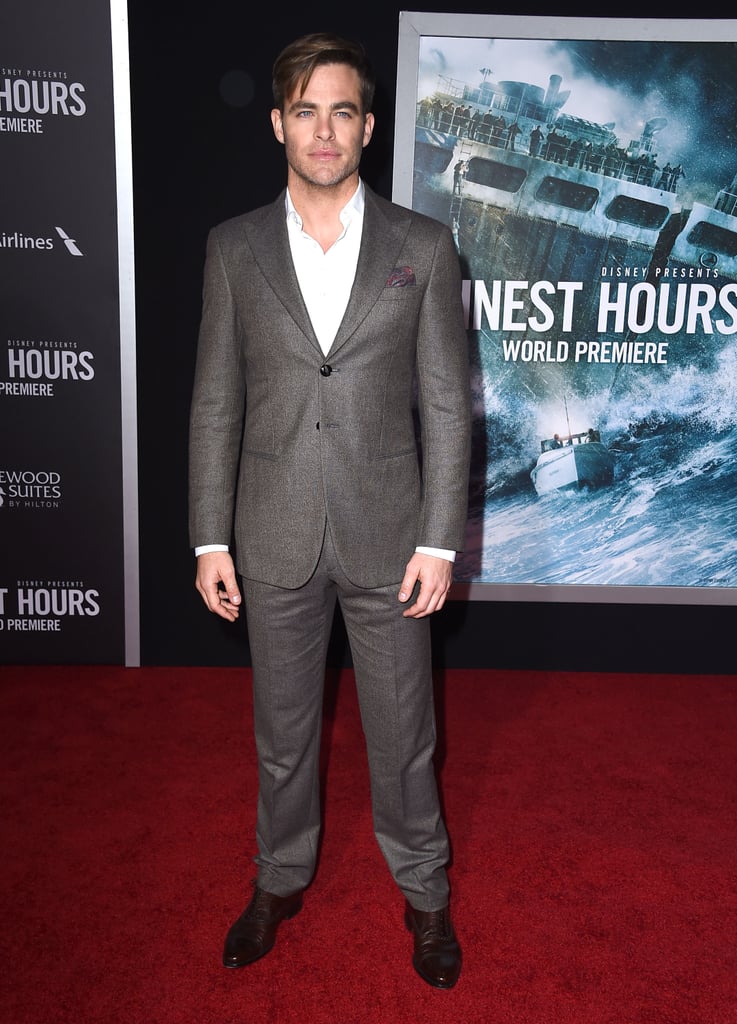 Chris Pine at The Finest Hours LA Premiere 2016