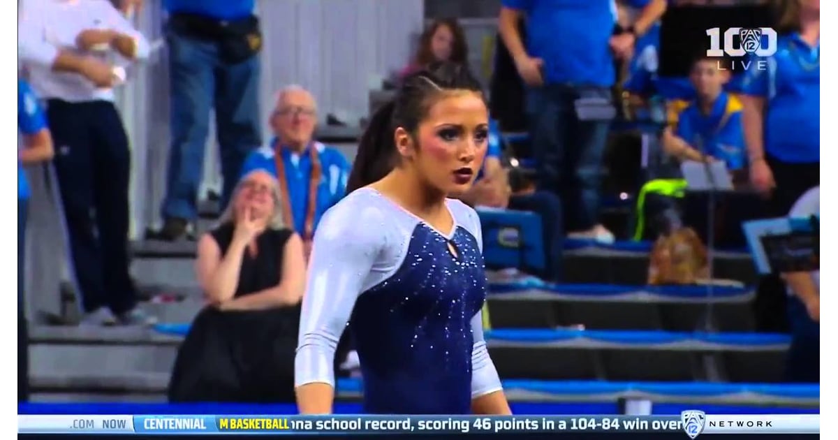 Angi Cipra 2016 Floor For UCLA Best College Gymnastics Floor
