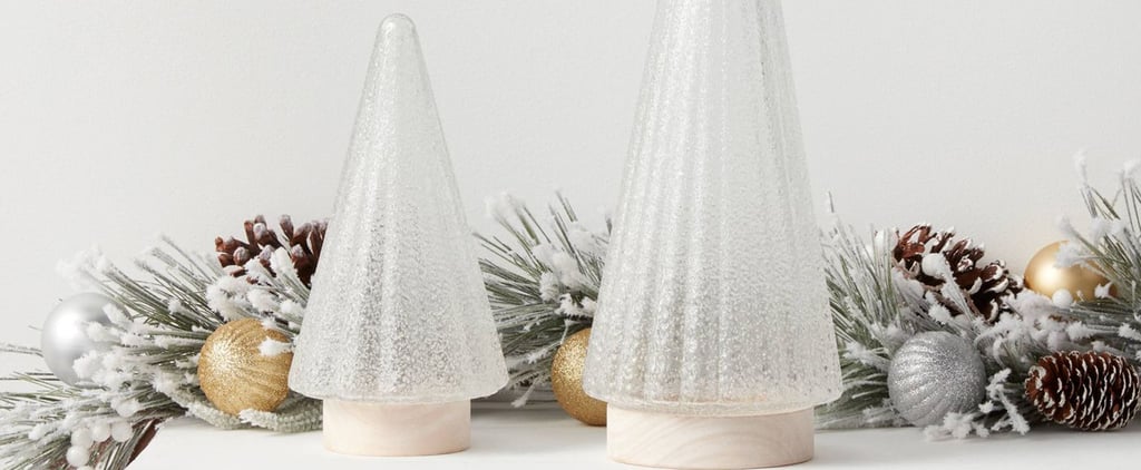 Target's Modern Glass Christmas Trees Decorations