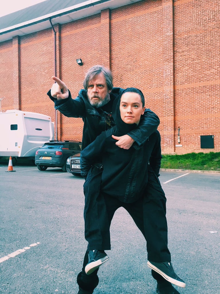 Photoshopped Mark Hamill With Daisy Ridley