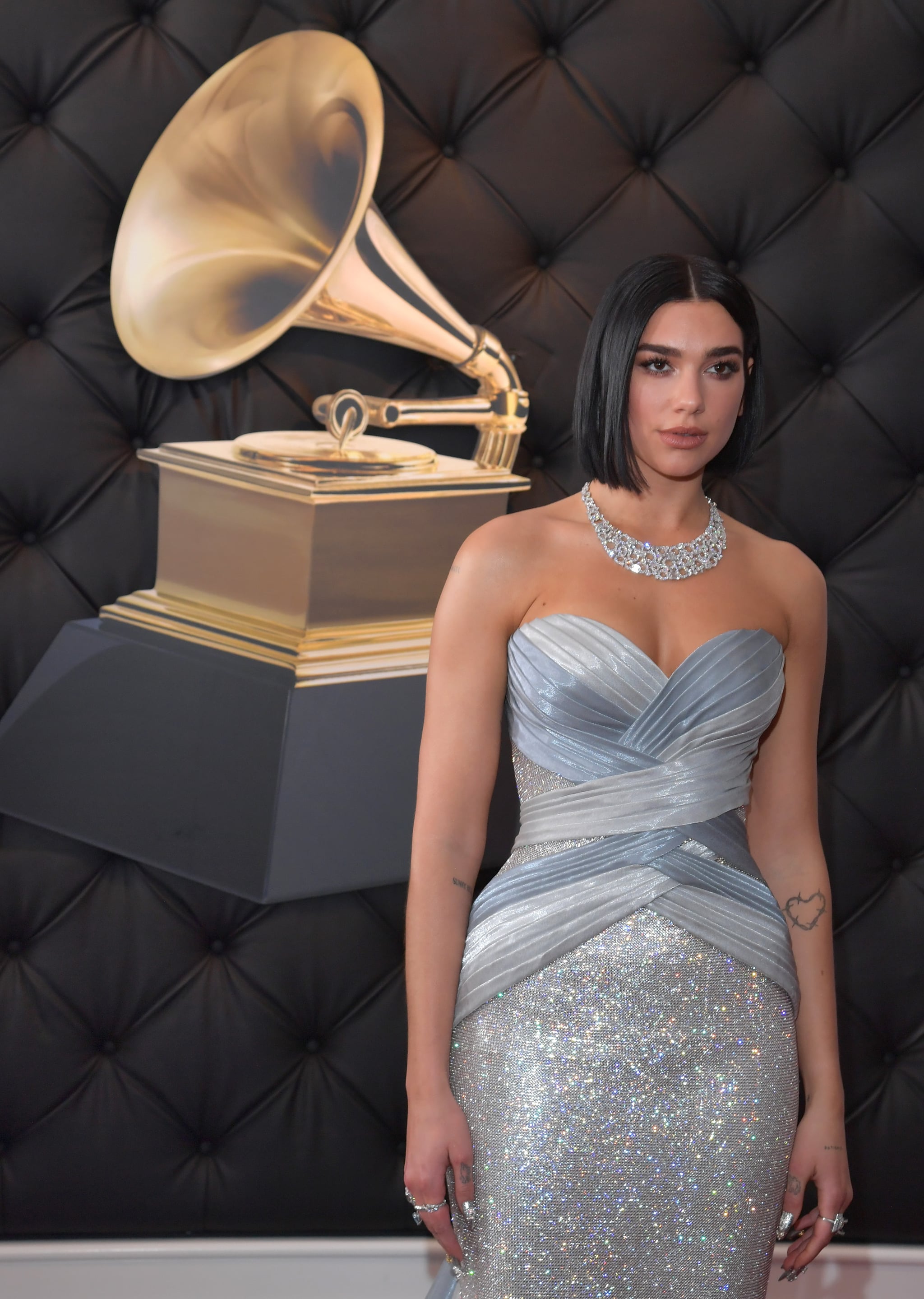 Dua Lipa Dress at Grammy Awards 2019 POPSUGAR Fashion UK
