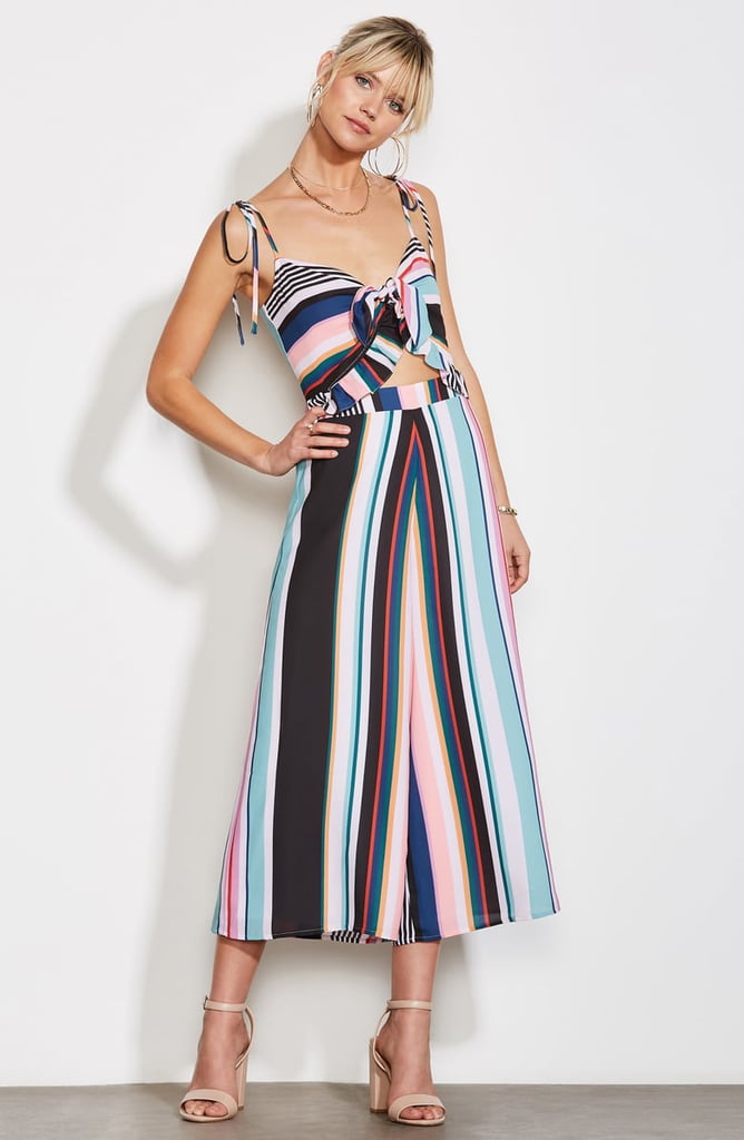 Ali & Jay Fiesta Stripe Chiffon Jumpsuit