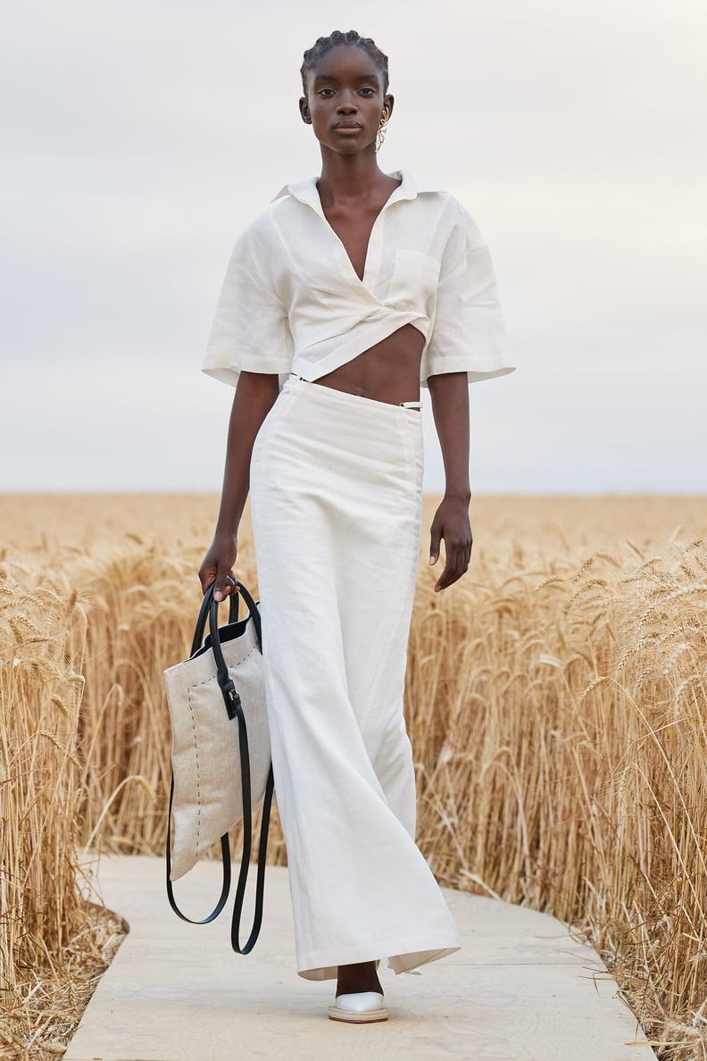 Jacquemus showcases its Spring / Summer 2021 collection in a wheat field, News