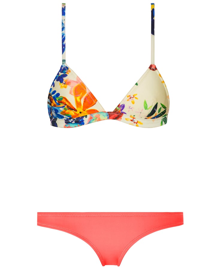 Missy Summer Fling Neoprene Bikini in Lemon Floral ($79) | Hailey ...