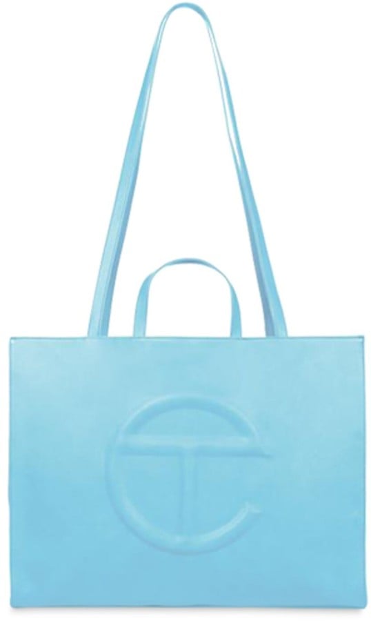 Telfar Large Embossed Logo Shopper Bag