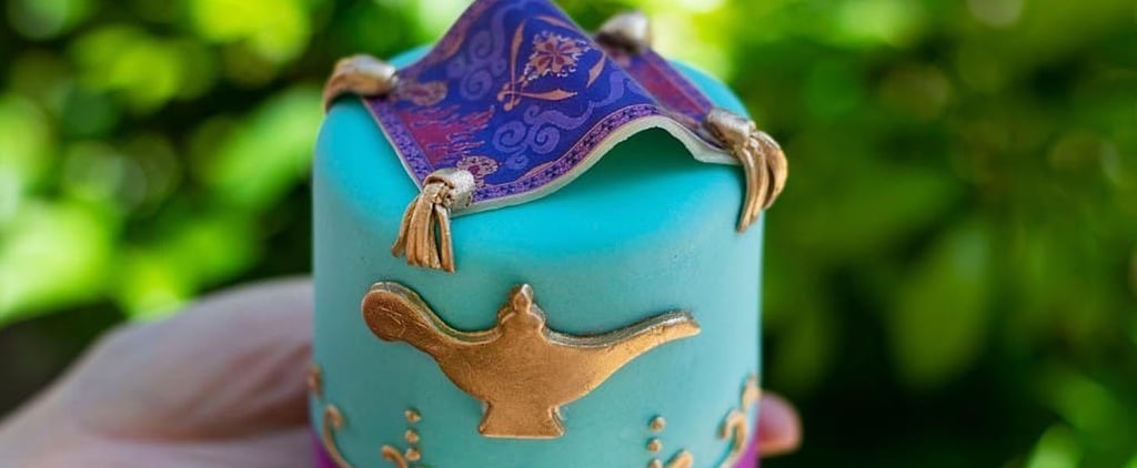 Disney World Aladdin Magic Carpet Cupcake