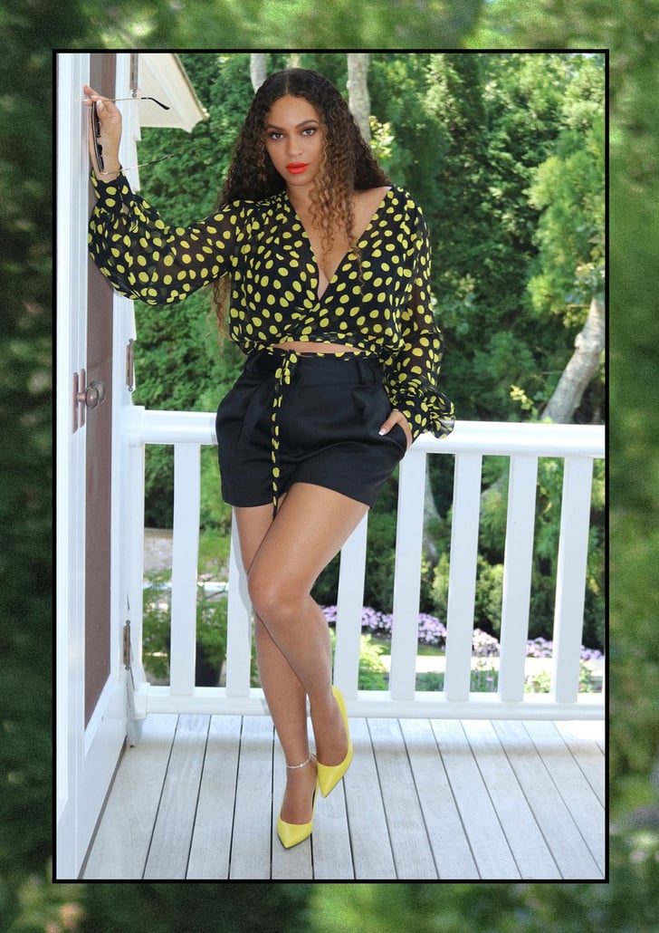 beyonce polka dot dress