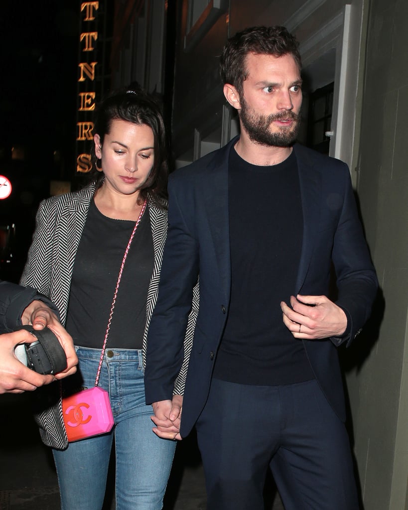 Jamie Dornan and Amelia Warner Out in London Jan. 2018