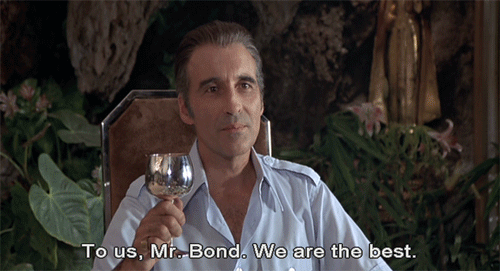 Scaramanga in The Man With the Golden Gun