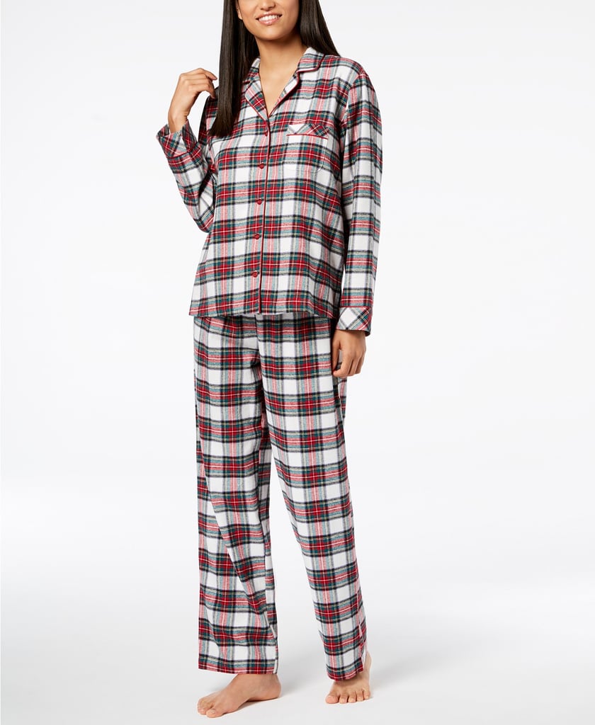 Family Pajamas Matching Women's Stewart Plaid Pajama Set