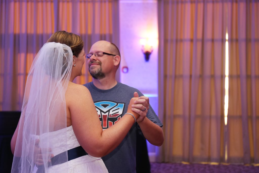 Transformer and Pac-Man Themed Wedding