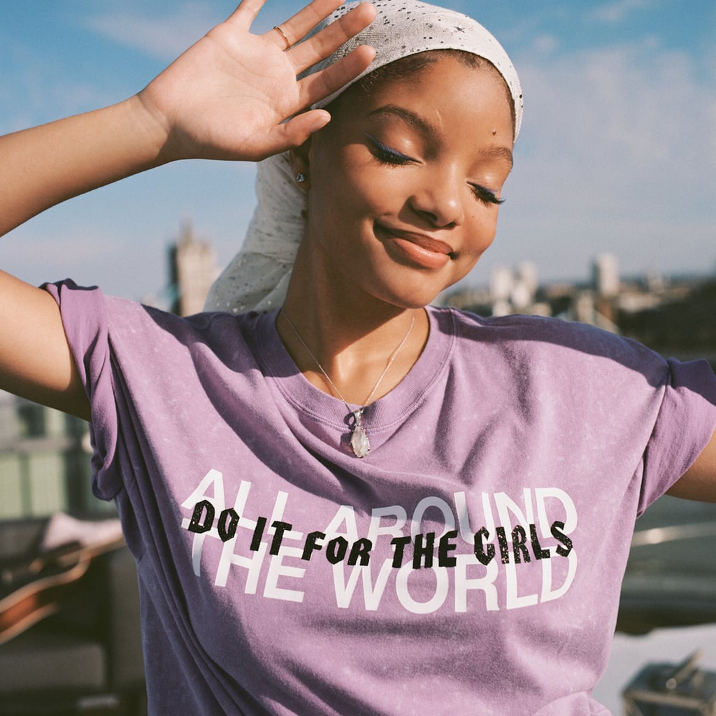 Chloe x Halle与VS Pink合作的t恤系列