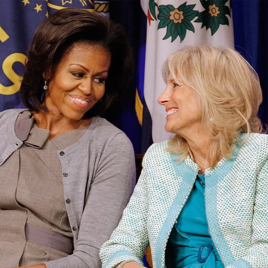 Jill Biden Gifts Michelle Obama a Produce Basket