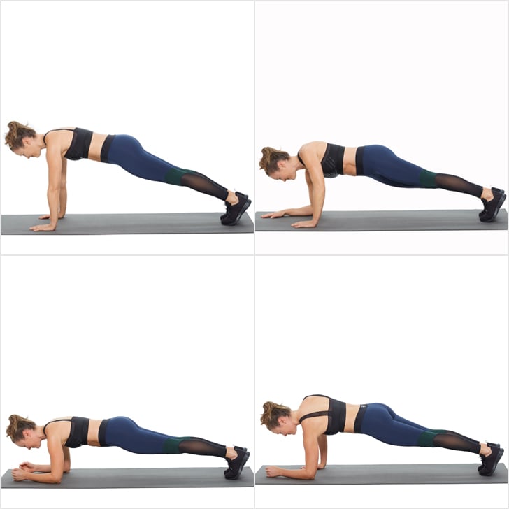 Circuit 3 Up Down Plank 1 Workout To Bring Your A Game No Equipment Arms And Abs Popsugar Fitness Photo 11