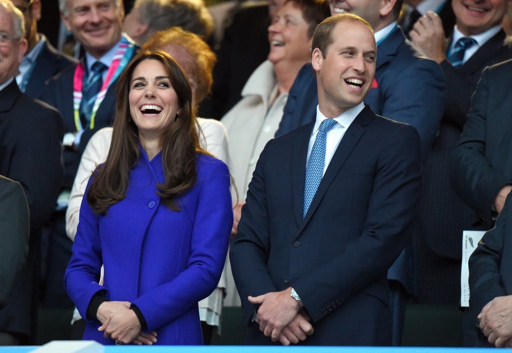 Prince William and Kate Middleton at Rugby World Cup 2015