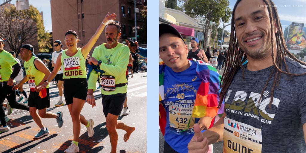 Marathon Guides Are Giving Athletes of All Abilities the Chance to Run on Equal Footing
