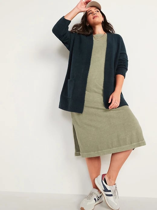 Old Navy Cosy-Knit Open-Front Cardigan Sweater