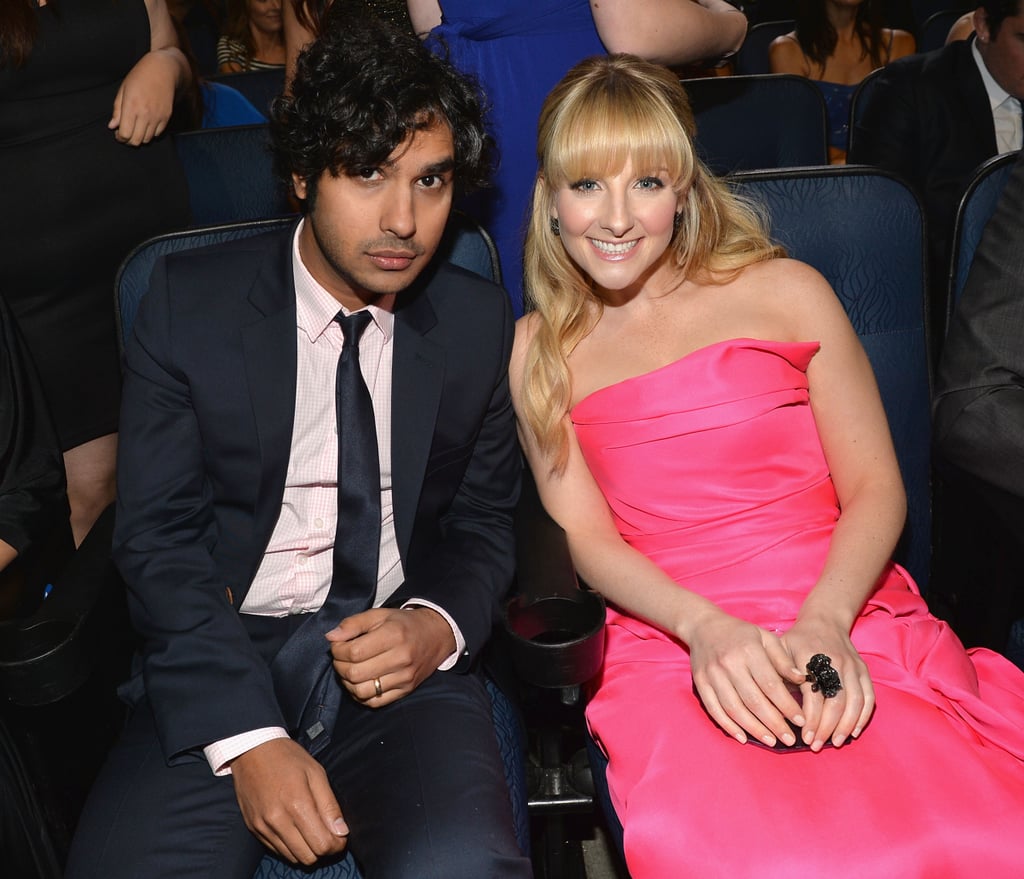 Kunal Nayyar and Melissa Rauch