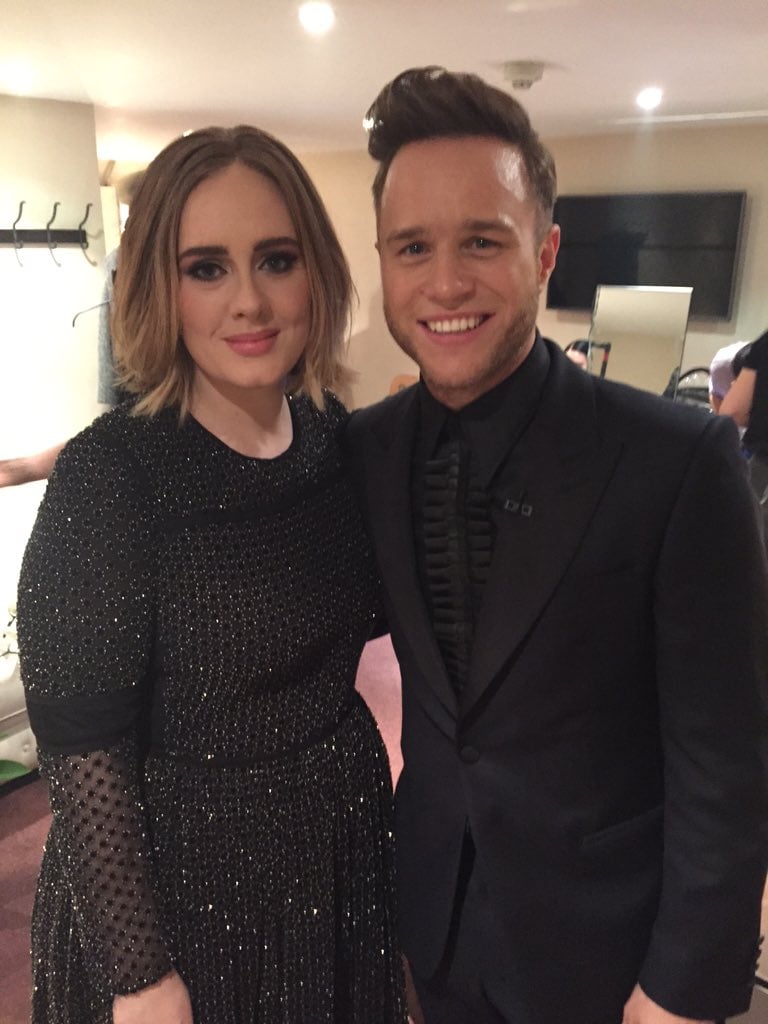 Adele S Dress On The X Factor 2015 Popsugar Fashion