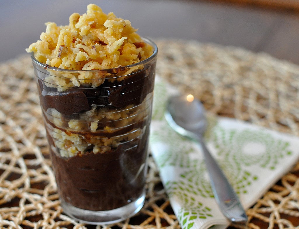 German Chocolate Pudding Cups