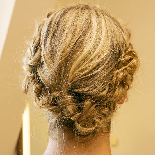 Braided Updo Tutorial Popsugar Beauty Braided Updo Tutorial Popsugar Beauty