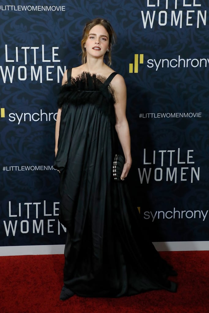 Emma Watson in Balenciaga at the Little Women NY Premiere in 2019