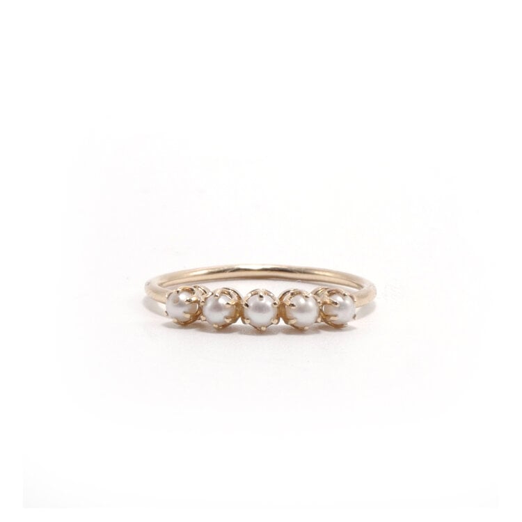 Ashley Zhang Jewelry Seed Pearl Ring