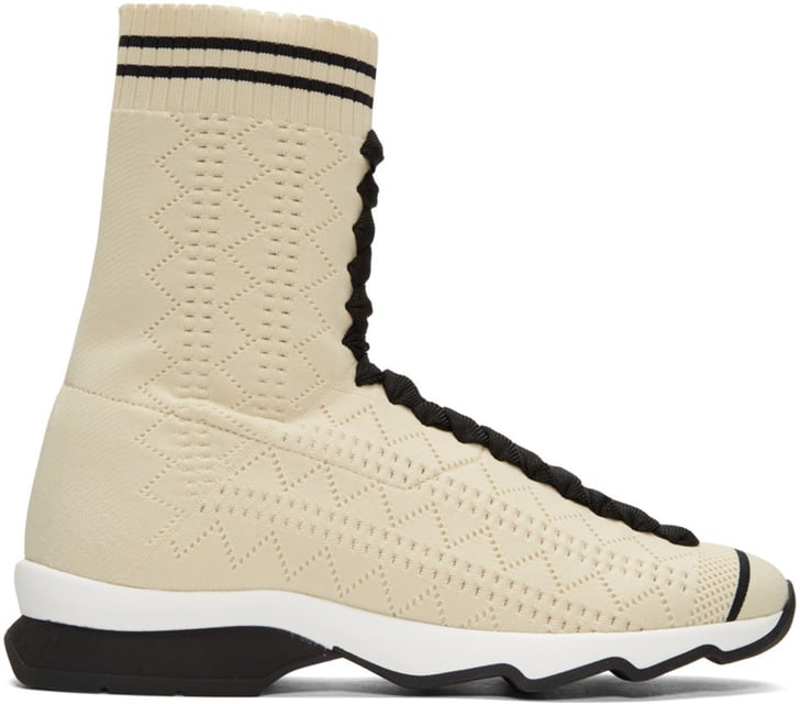beige sock boots