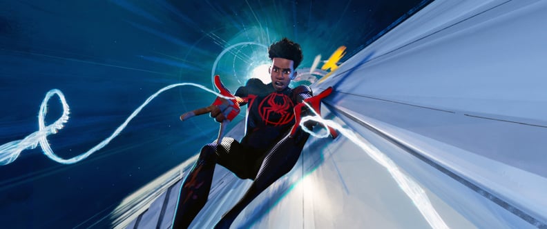 SPIDER-MAN: ACROSS THE SPIDER-VERSE, (aka SPIDER-MAN: ACROSS THE SPIDER-VERSE – PART ONE), Spider-Man/Miles Morales (voice: Shameik Moore), 2023. © Sony Pictures Releasing / © Marvel Entertainment / Courtesy Everett Collection