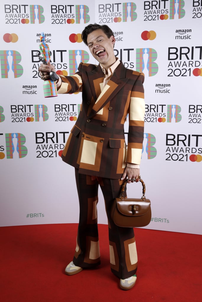 Harry Styles's Gucci Outfit at the 2021 Brit Awards