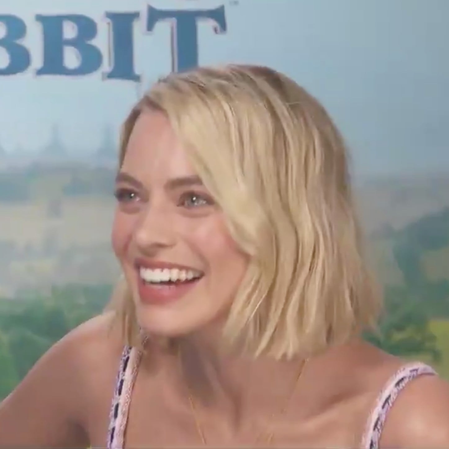 Margot Robbie Brother Cameron Surprises Her During Interview | POPSUGAR  Celebrity
