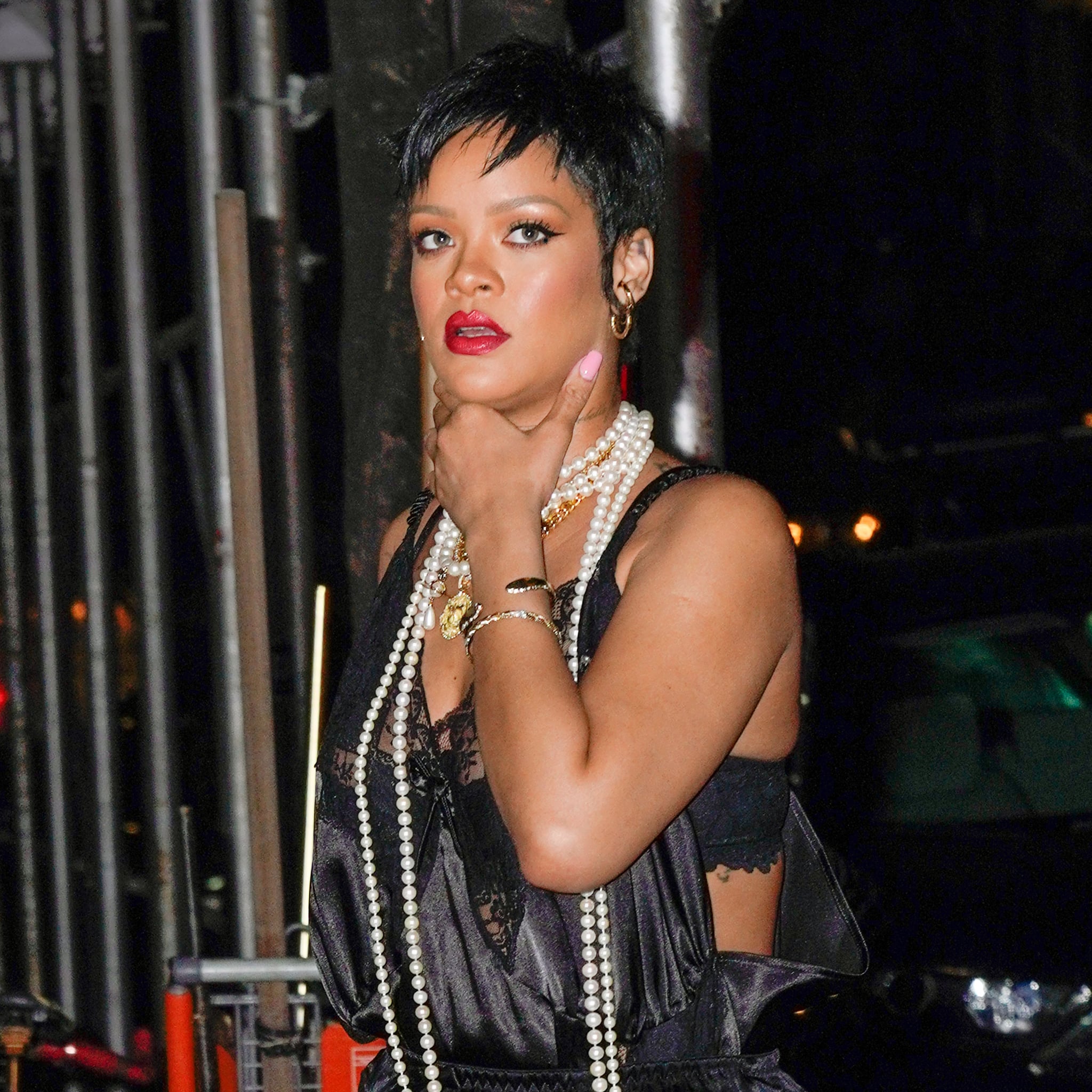 Rihanna sales slip dress