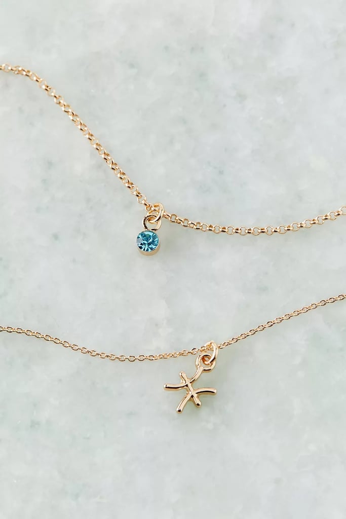 A Charm Necklace: Zodiac Layer Necklace Set