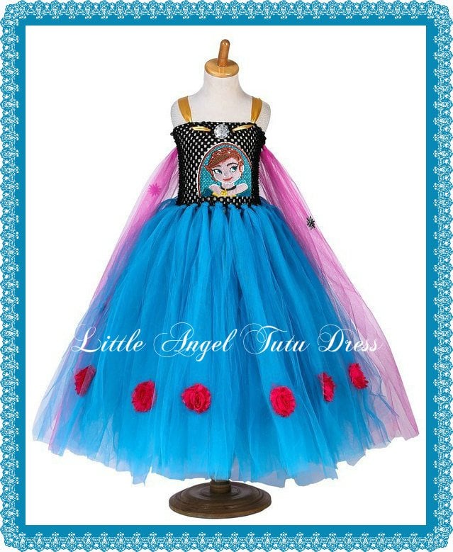 Disney's Frozen Princess Anna Tutu Dress