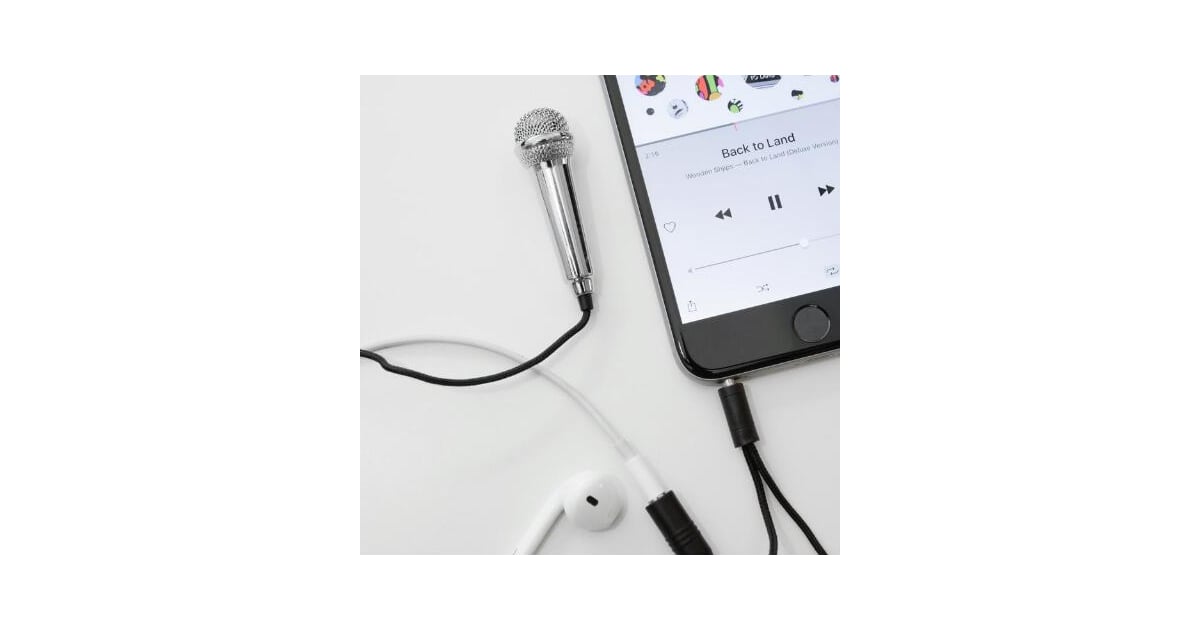 Kikkerland Karaoke Mini Microphone Best Gifts For Girlfriends That