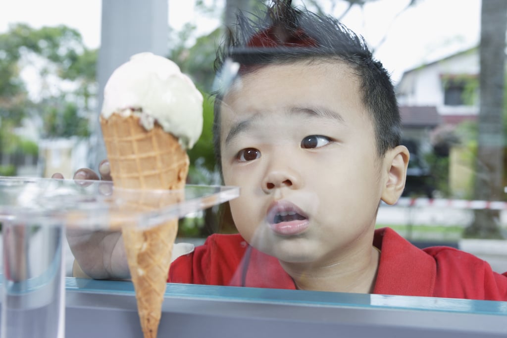The time I said, "No ice cream today."