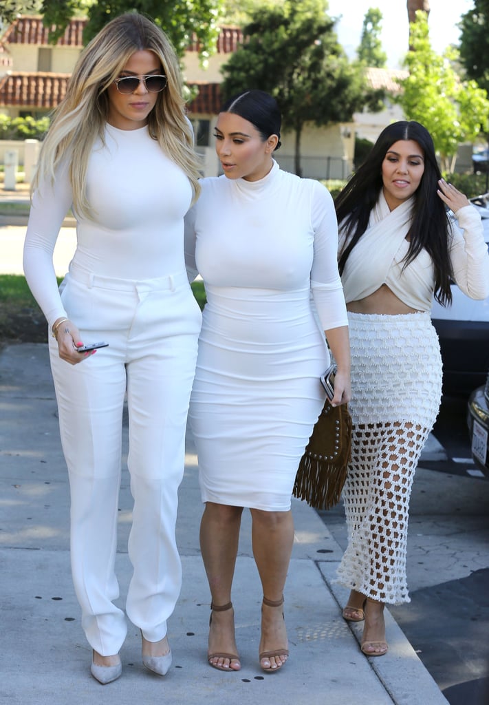 Kourtney Kardashian With Kim and Khloe After Split | Photos