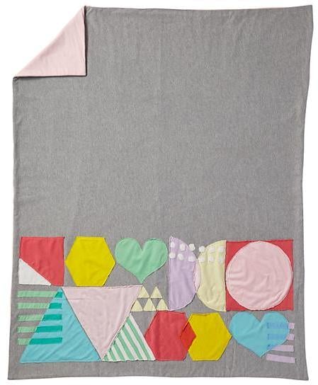 Rainbow Charm Baby Blanket