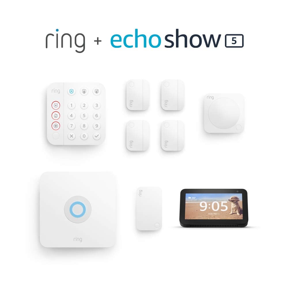 Ring Alarm 8-Piece Kit With Echo Show 5