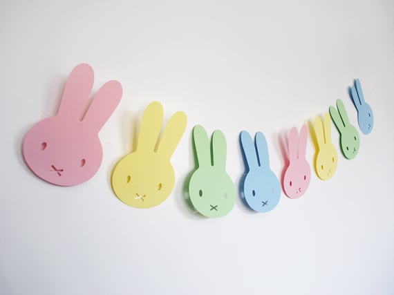 Easter Bunny Garland Easter Bunny Garland
