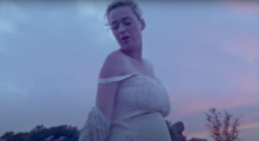 See Katy Perry's White Lace Dresses in "Daisies" Music Video