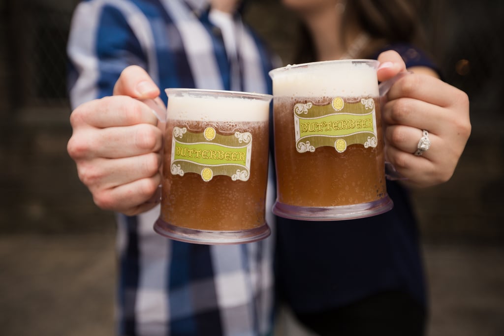Engagement Photos at the Wizarding World of Harry Potter