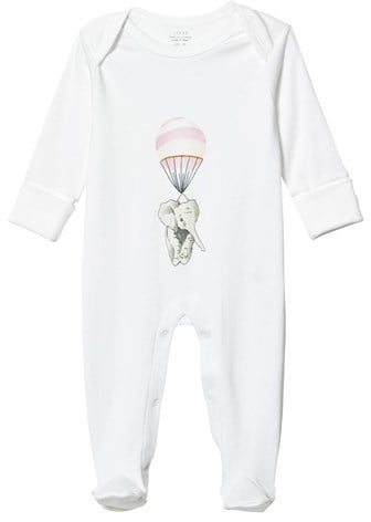 Livly Pink Elephant Placement Babygrow ($47)