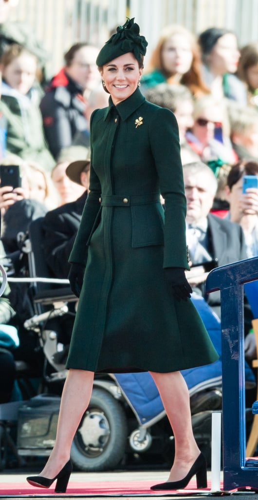 Kate Middleton's Green Coat on St. Patrick's Day 2019