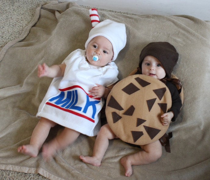 Milk and Cookie Halloween Costumes