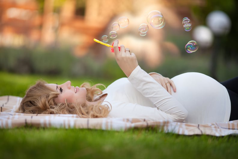 When we're pregnant, we regress to childlike behavior, too.